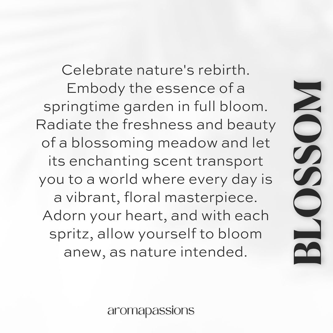 BLOSSOM | Inspired by GUCCI BLOOM | Bloom Dupe Pheromone Perfume - aromapassions