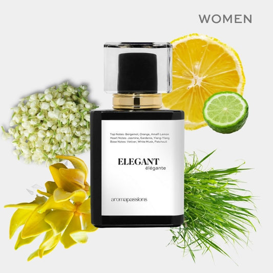 ELEGANT | Inspired by Tom Ford BLACK ORCHID | Black Orchid Dupe Pheromone Perfume | Jasmine Ylang - Ylang Patchouli Vetiver Essential oils. - aromapassions