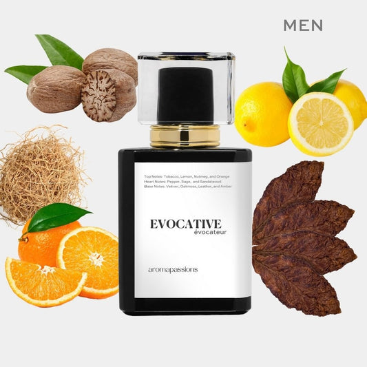 EVOCATIVE | Inspired by GUERLAIN VETIVER | Vetiver Dupe Pheromone Perfume - aromapassions