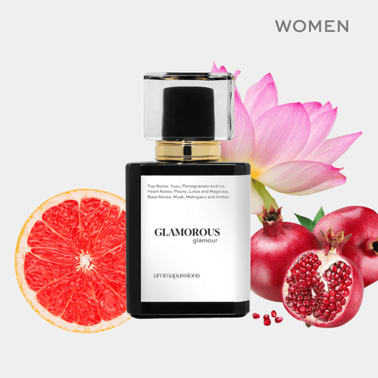 GLAMOROUS | Inspired by VERSACE BRIGHT CRYSTAL | Bright Crystal Dupe Pheromone Perfume - aromapassions