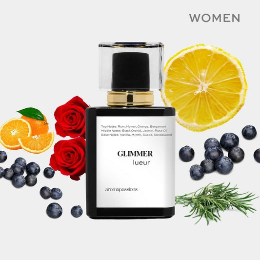 GLIMMER | Inspired by TOM FORD VELVET ORCHID | Velvet Orchid Dupe Pheromone Perfume - aromapassions