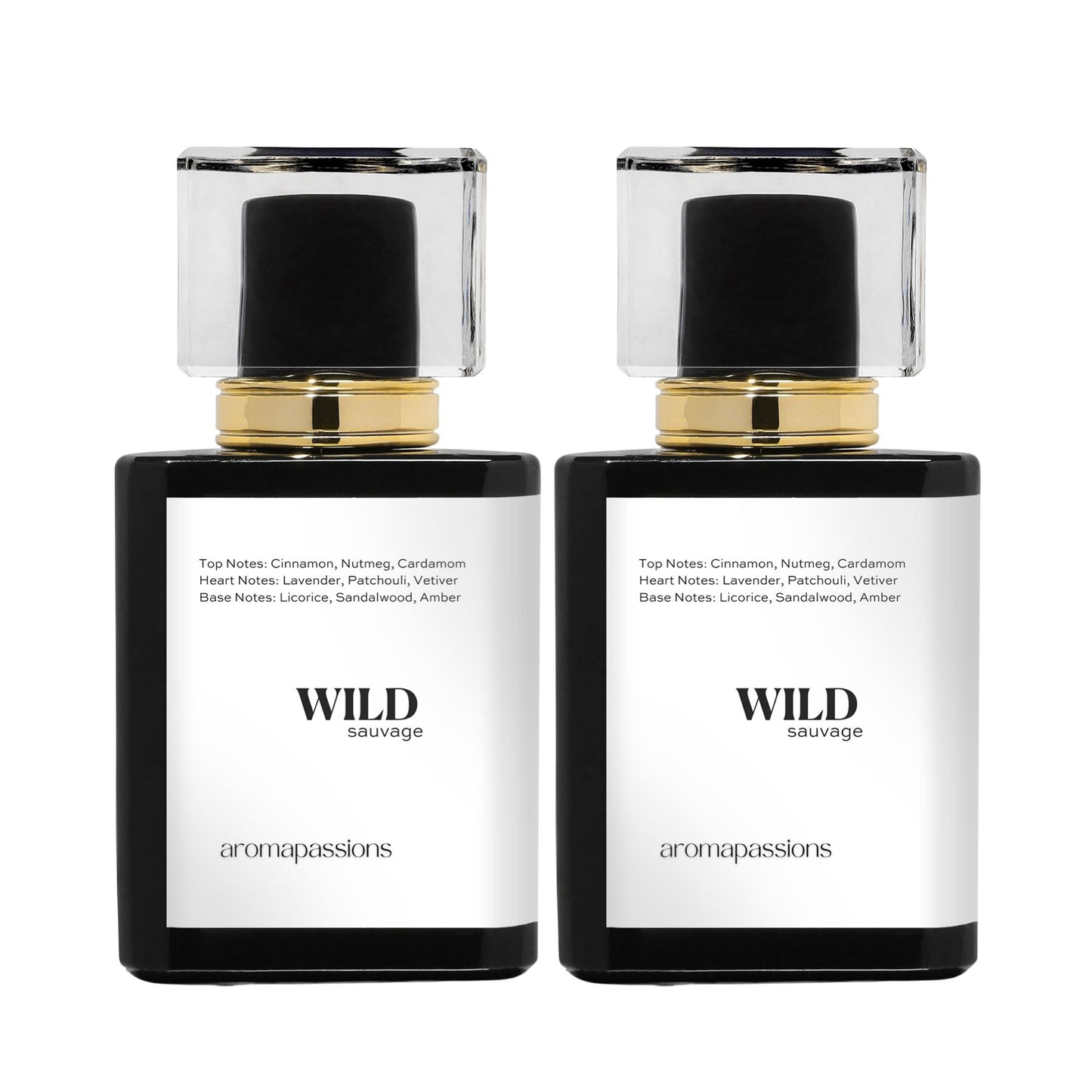 WILD | Inspired by D. SAUVAGE ELIXIR | Sauvage Elixir EDP Dupe Pheromone Perfume | Cinnamon Lavender Essential Oils | Amber Fragrance Oil Notes for Men - aromapassions