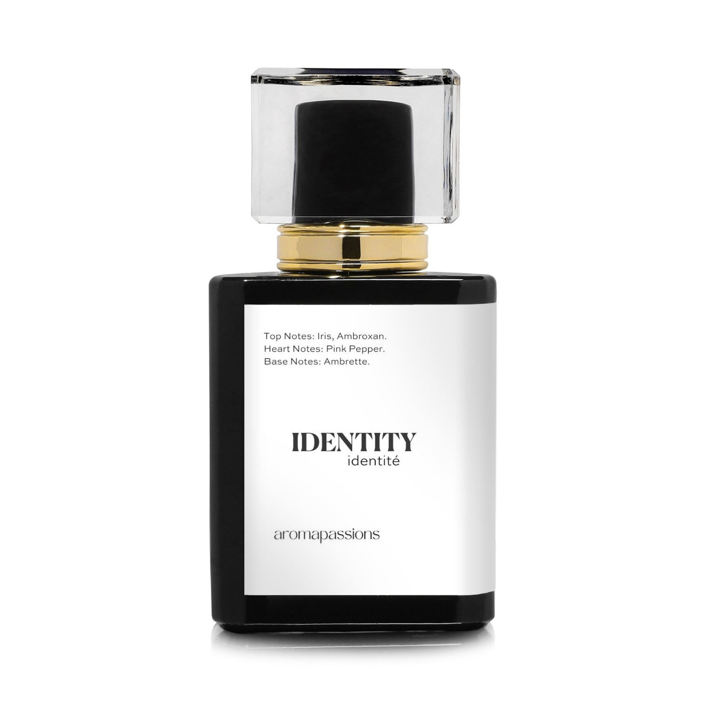 IDENTITY | Inspired by GLSR. YOU |  Iris Pink Pepper Ambrette Essential Oils | Glossier You Dupe Pheromone Perfume