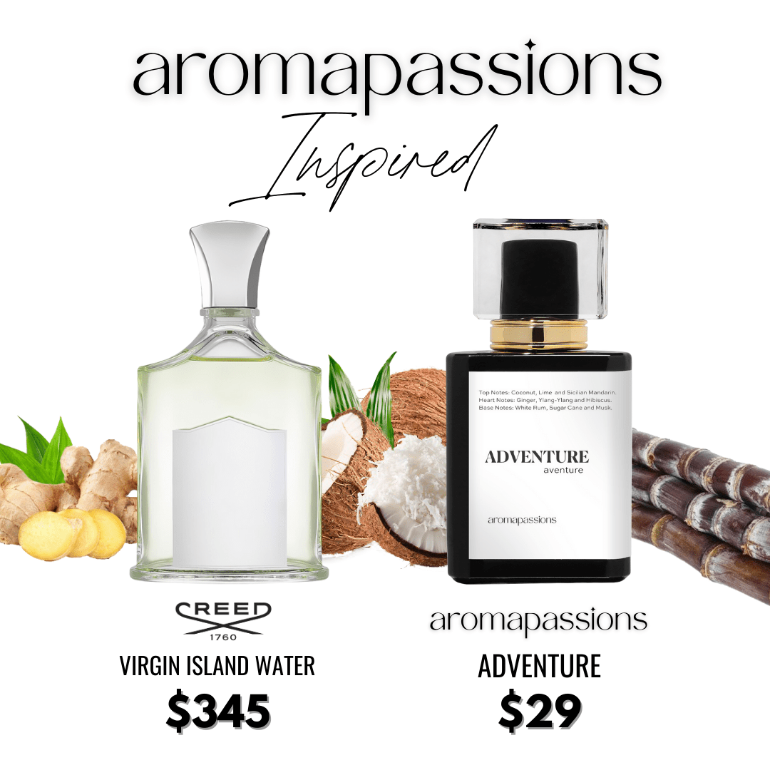 ADVENTURE | Inspired by CREED VIRGIN ISLAND WATER | Virgin Island Dupe Pheromone Perfume - aromapassions