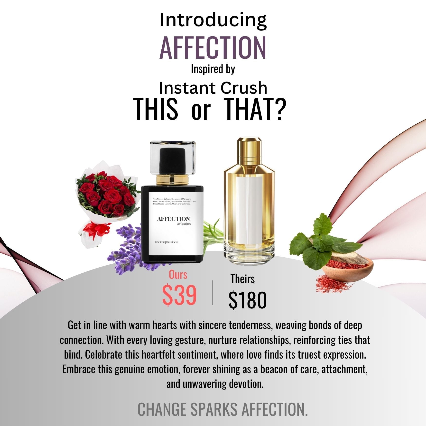 AFFECTION | Inspired by MANCERA INSTANT CRUSH | Instant Crush Dupe Pheromone Perfume - aromapassions