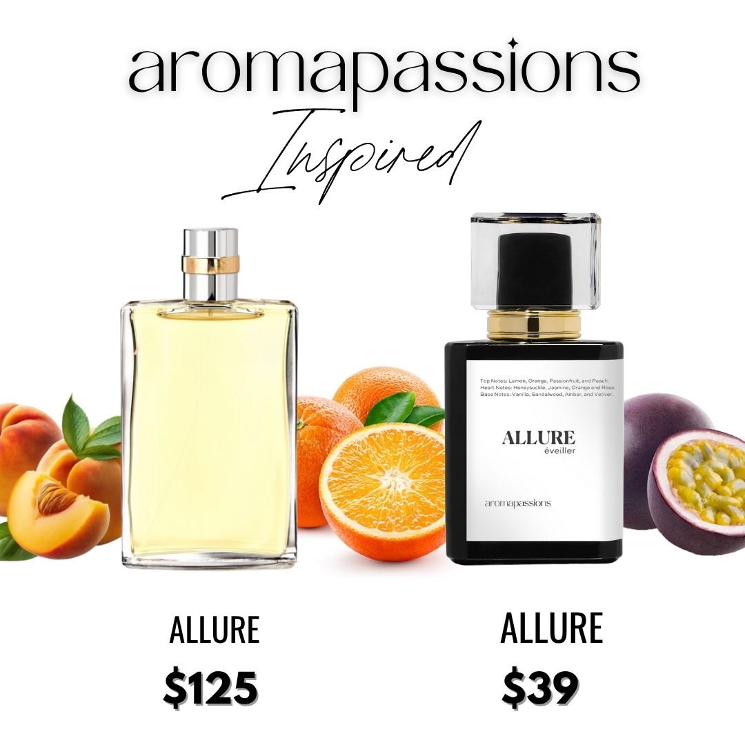 ALLURE | Inspired by CHANEL ALLURE | Allure Dupe Pheromone Perfume - aromapassions
