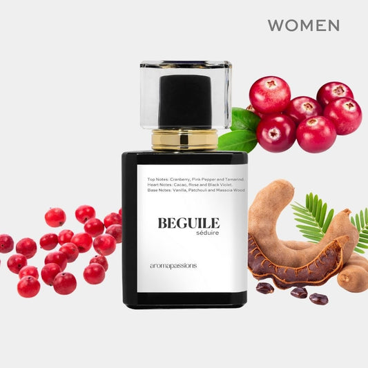 BEGUILE | Inspired by PACO - RABANNE BLACK XS HER | Black Xs Her Dupe Pheromone Perfume - aromapassions