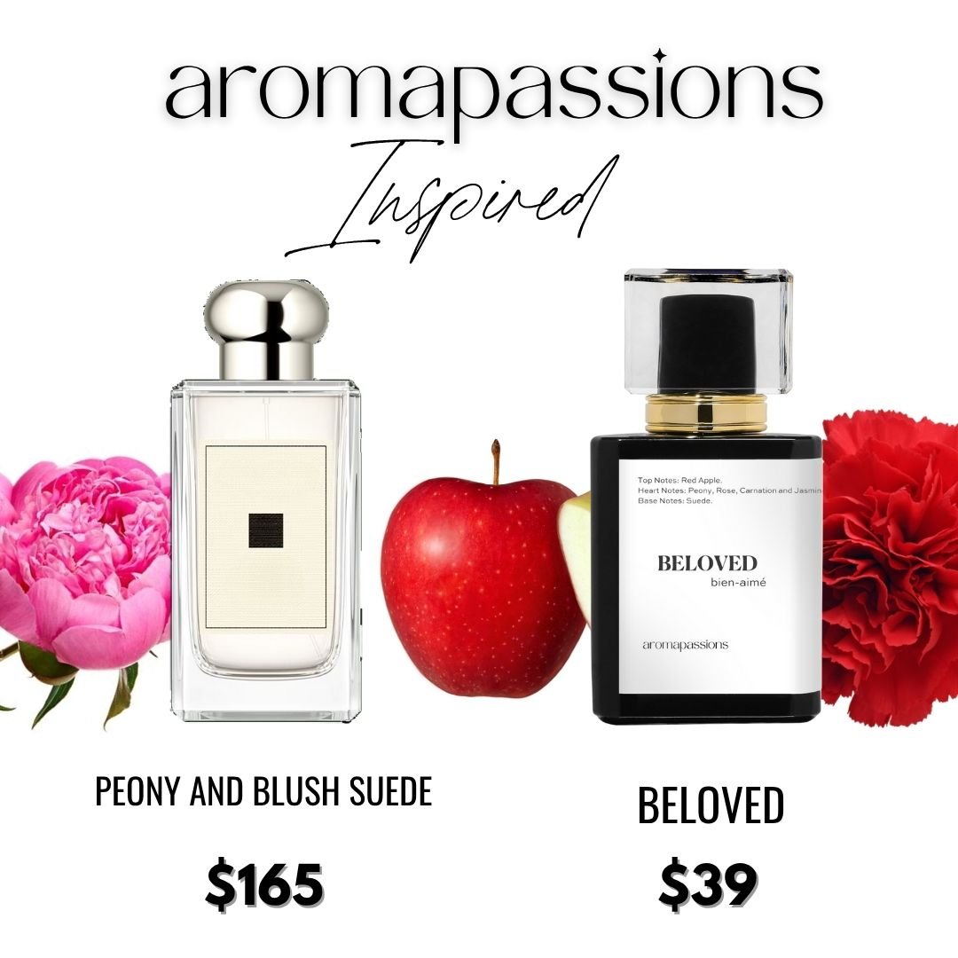 BELOVED | Inspired by JO MALONE PEONY AND BLUSH SUEDE | Peony and Blush Suede Dupe Pheromone Perfume - aromapassions
