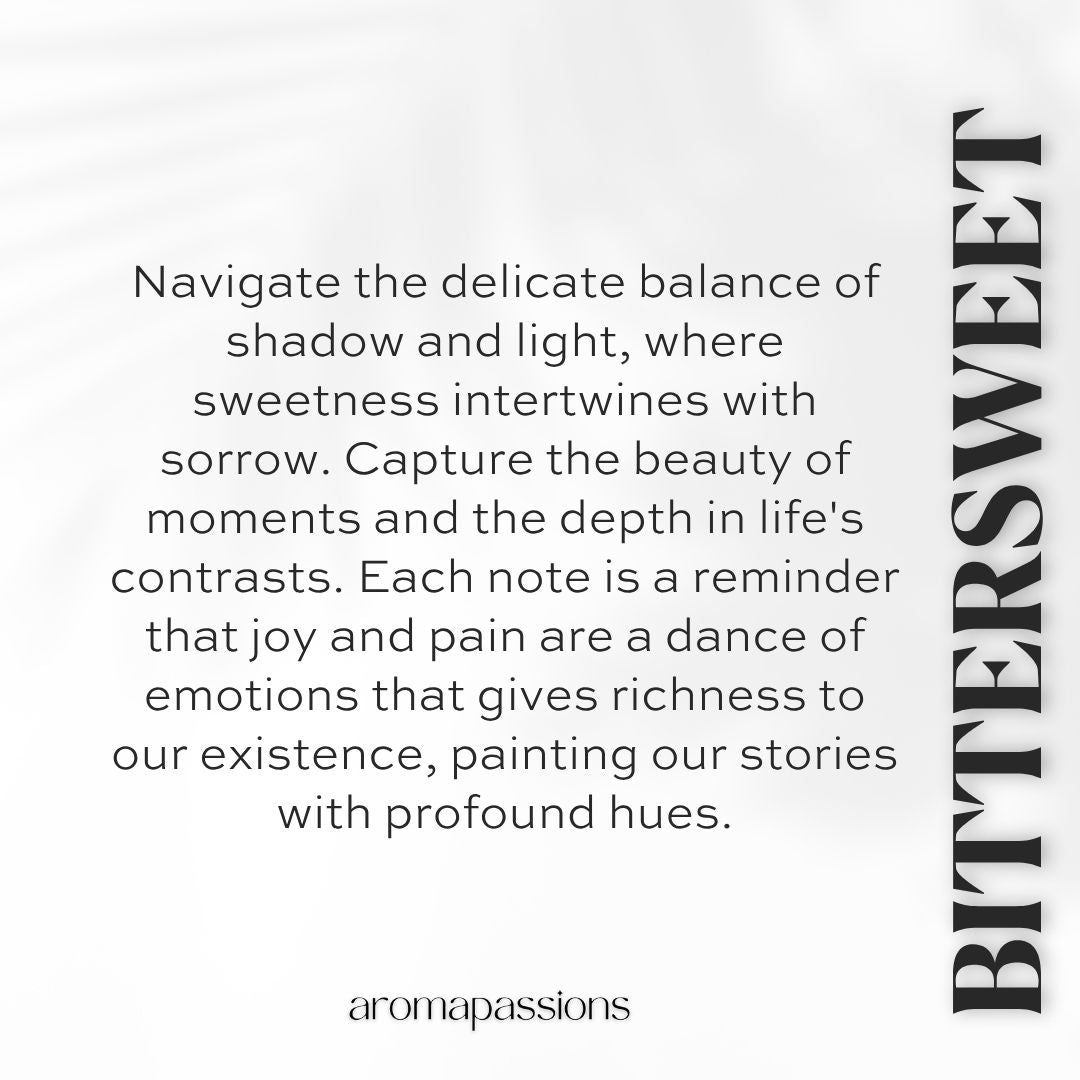 BITTERSWEET | Inspired by TOM FORD BITTER PEACH | Bitter Peach Dupe Pheromone Perfume | Peach Davana Scent Notes | Cardamom Nutmeg Jasmine Patchouli Sandalwood Essential Oils - aromapassions