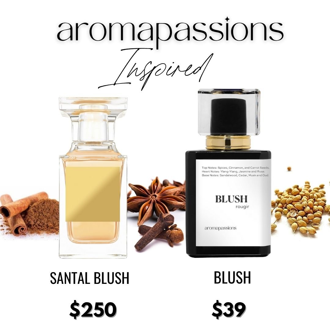 BLUSH | Inspired by TOM FORD SANTAL BLUSH | Santal Blush Dupe Pheromone Perfume - aromapassions