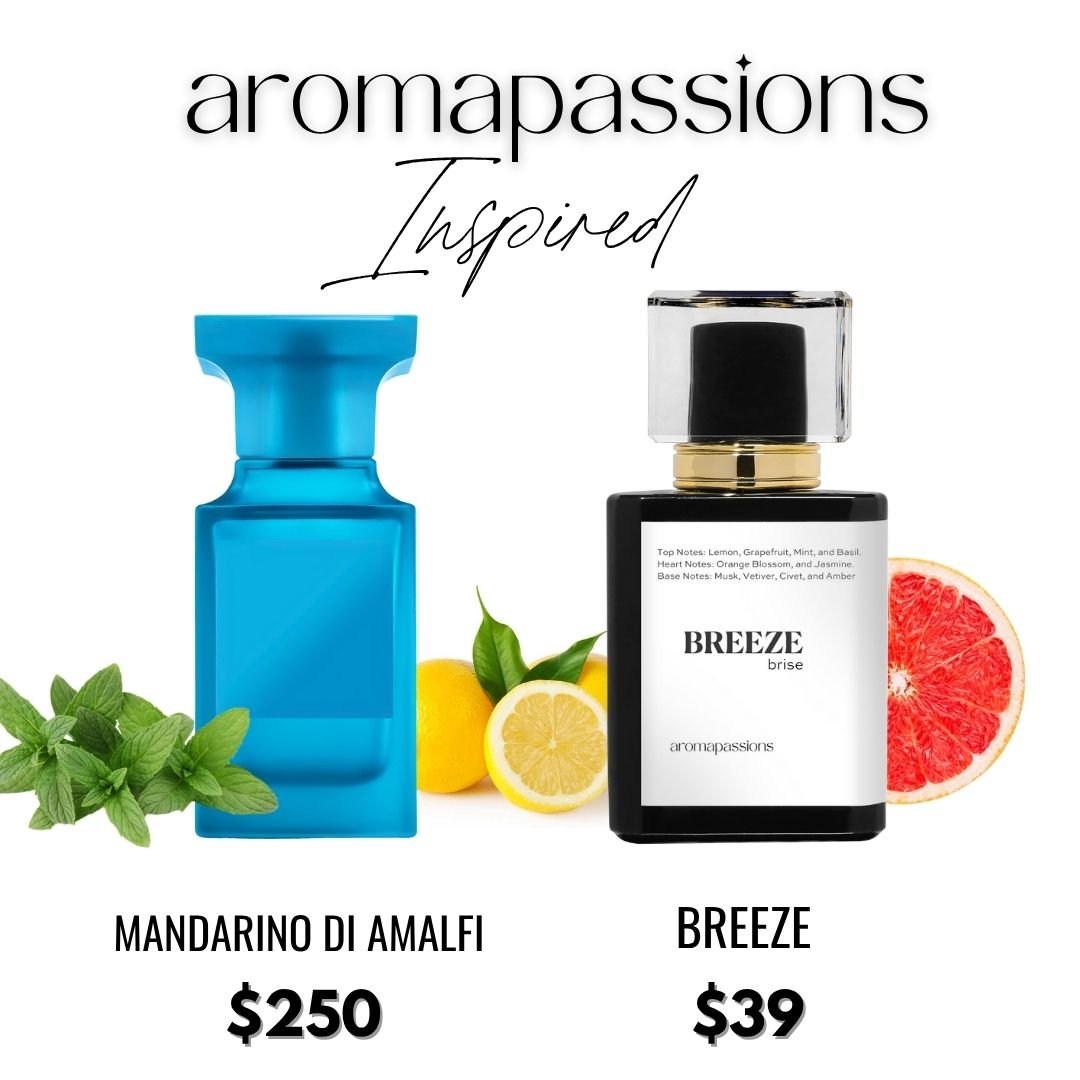 BREEZE | Inspired by TOM FORD MANDARINO DI AMALFI | Mandarino Di Amalfi Dupe Pheromone Perfume - aromapassions