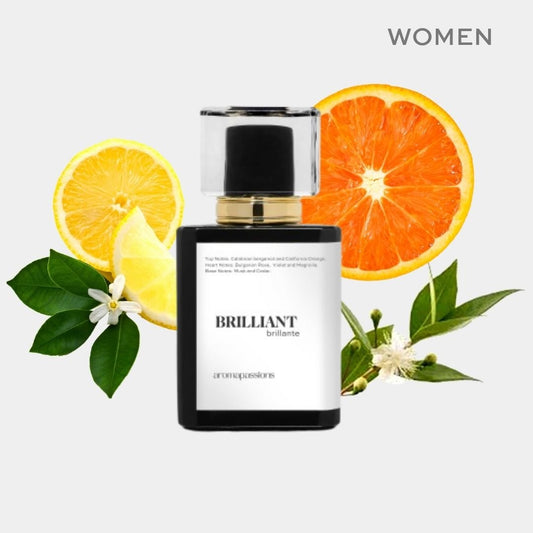 BRILLIANT | Inspired by MFK A LA ROSE | Bergamot Orange Rose Violet Magnolia Cedar Essential Oils | Maison Francis Kurkdjian A La Rose Dupe Pheromone Perfume - aromapassions