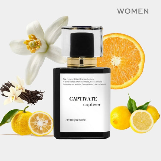 CAPTIVATE | Inspired by D. POISON | Poison Dupe Pheromone Perfume - aromapassions