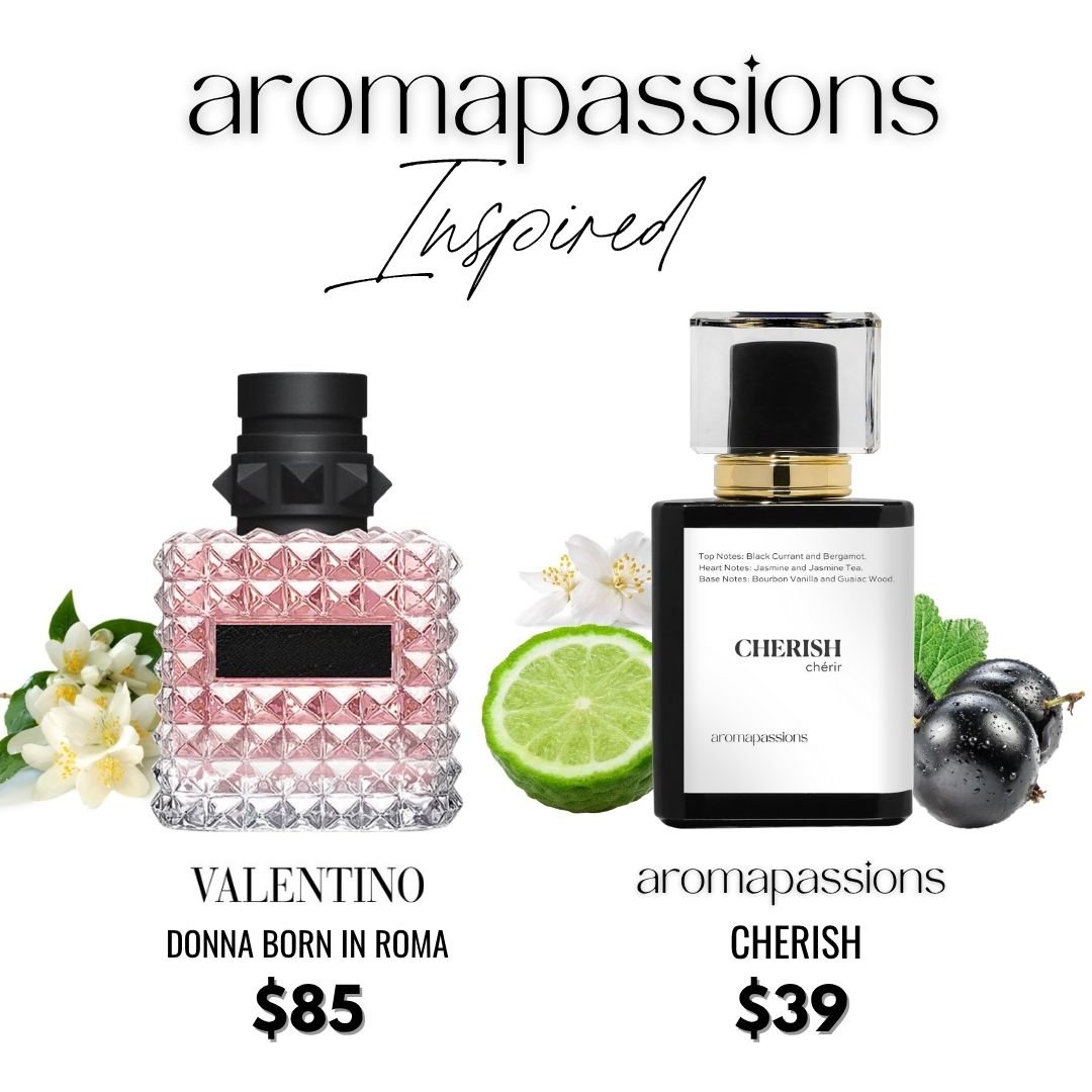 CHERISH | Inspired by VALENTINO DONNA BORN IN ROMA | Donna Born In Roma Dupe Pheromone Perfume - aromapassions