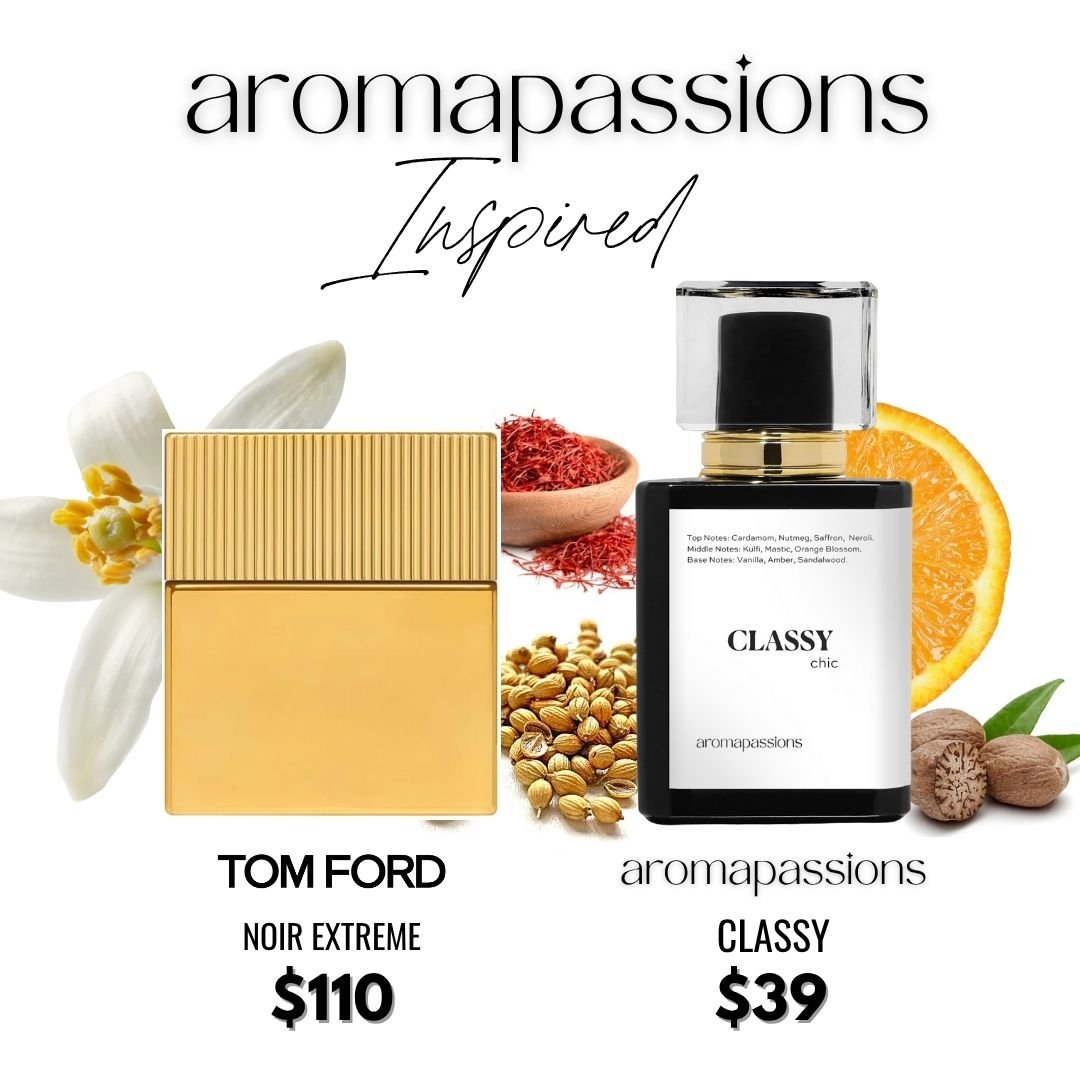 CLASSY | Inspired by TOM FORD NOIR EXTREME | Noir Extreme Dupe Pheromone Perfume - aromapassions