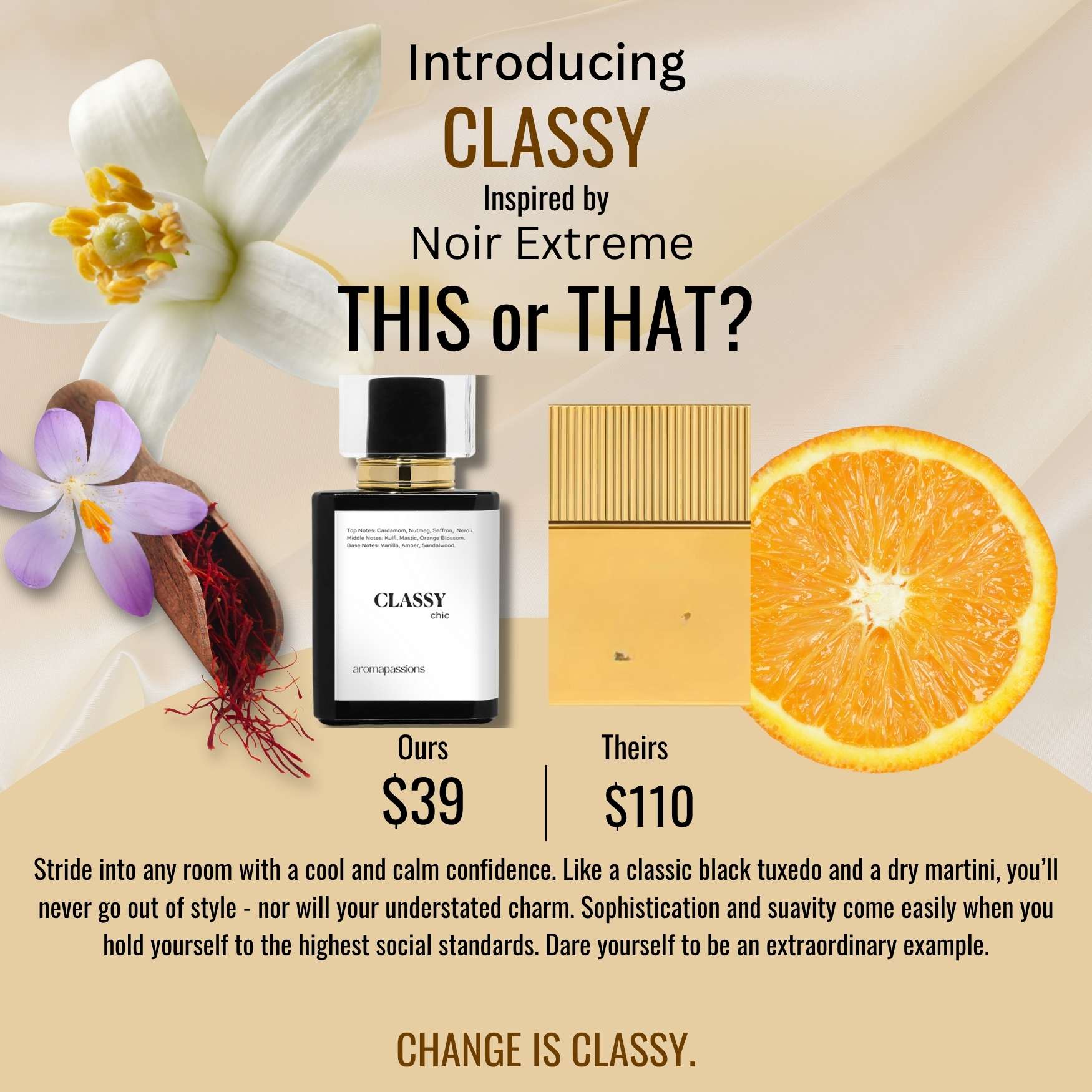 CLASSY | Inspired by TOM FORD NOIR EXTREME | Noir Extreme Dupe Pheromone Perfume - aromapassions