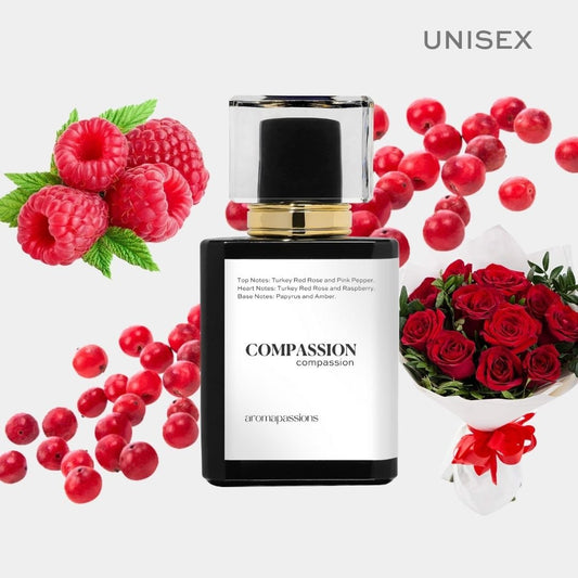 COMPASSION | Inspired by BYREDO ROSE OF - NO MAN'S LAND | Rose Of - No Man's Land Dupe Pheromone Perfume - aromapassions
