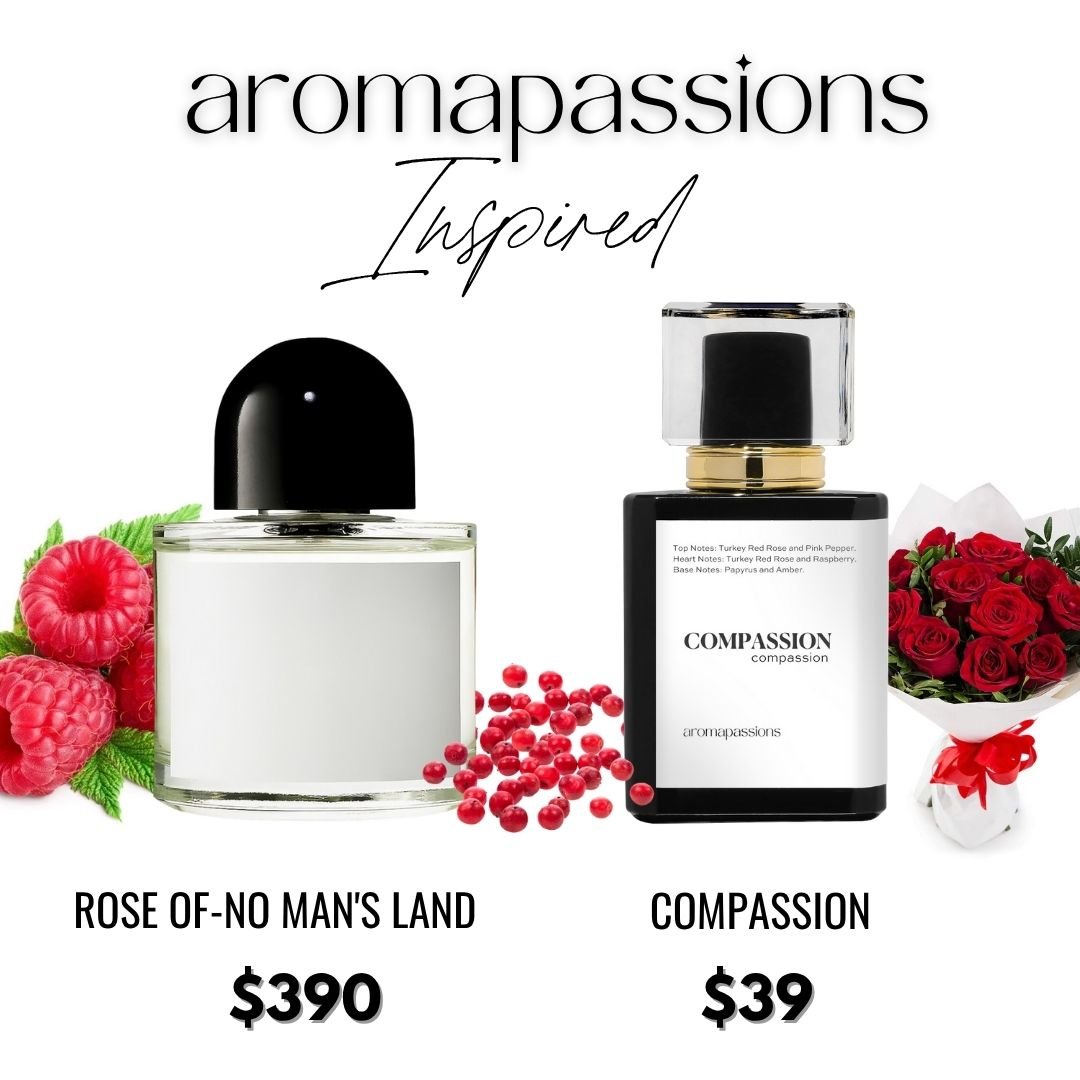 COMPASSION | Inspired by BYREDO ROSE OF - NO MAN'S LAND | Rose Of - No Man's Land Dupe Pheromone Perfume - aromapassions