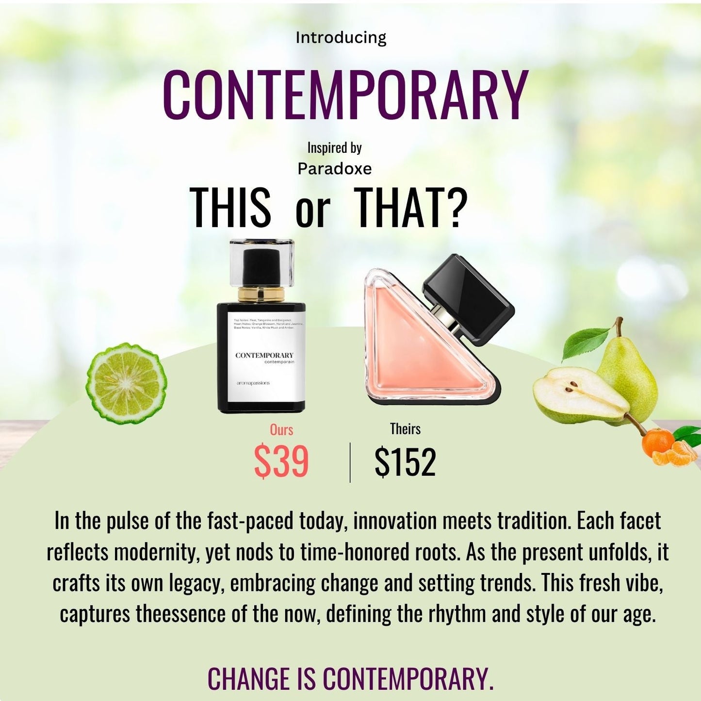 CONTEMPORARY | Inspired by PRADA PARADOXE | Paradoxe Dupe Pheromone Perfume - aromapassions