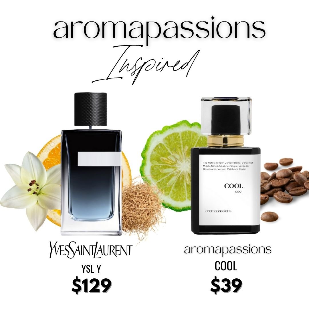 COOL | Inspired by YVES SAINT LRNT YSL Y EDP | Ysl Y Dupe Pheromone Perfume - aromapassions