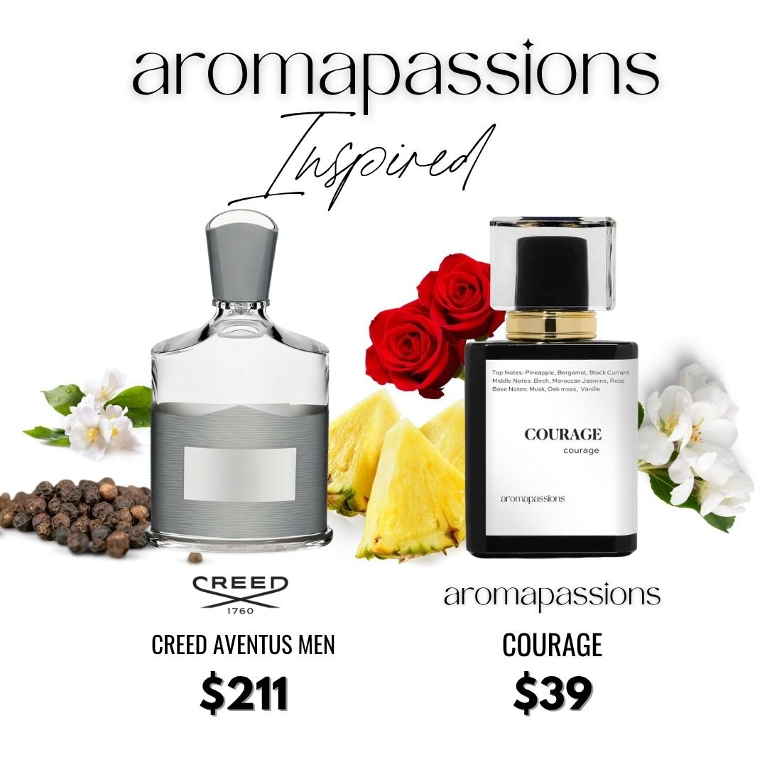 COURAGE | Inspired by CREED AVENTUS | Aventus Dupe Pheromone Perfume - aromapassions