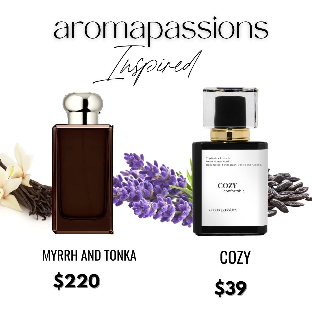 COZY | Inspired by JO MALONE MYRRH AND TONKA | Myrrh and Tonka Dupe Pheromone Perfume - aromapassions