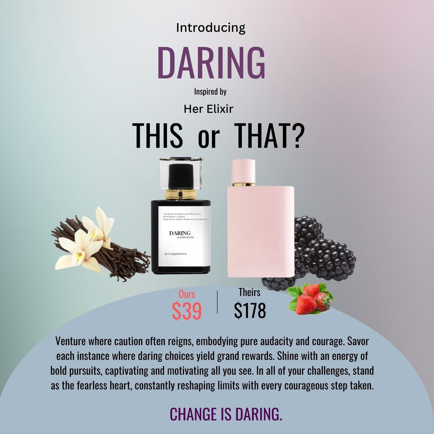 DARING | Inspired by BURBERRY HER ELIXIR | Her Elixir Dupe Pheromone Perfume - aromapassions