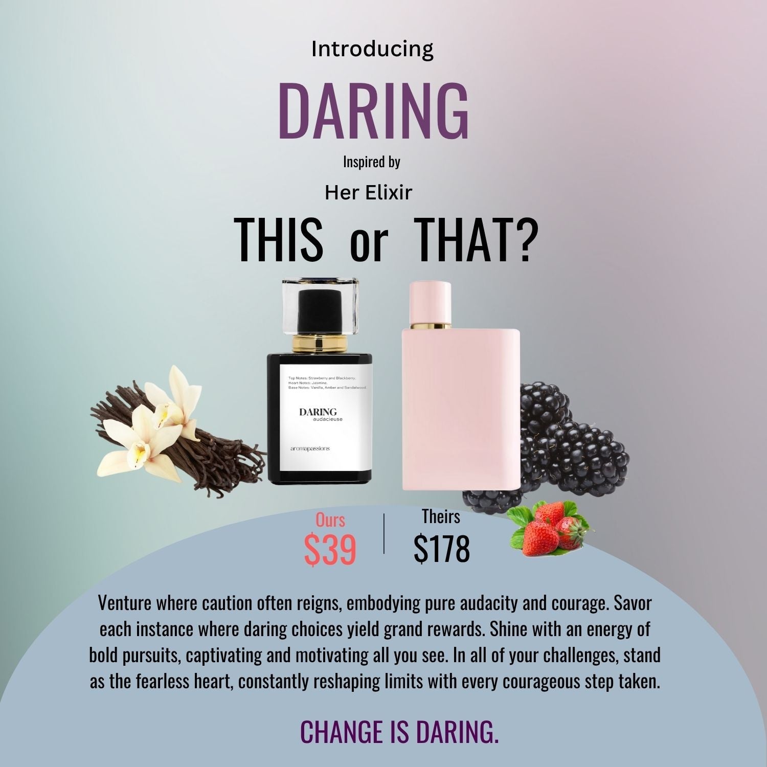 DARING | Inspired by BURBERRY HER ELIXIR | Her Elixir Dupe Pheromone Perfume - aromapassions