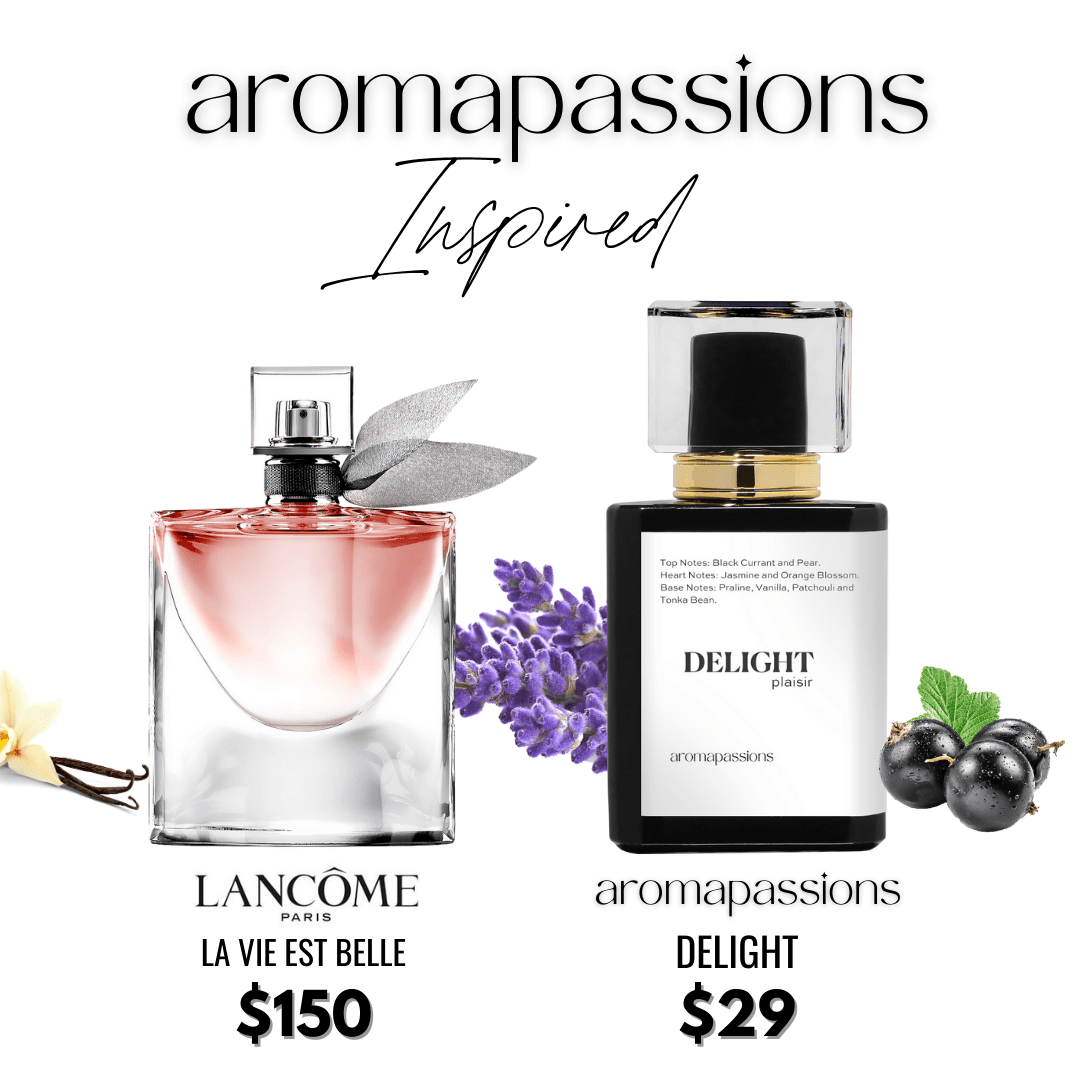 DELIGHT | Inspired by LANCÔME LA VIE EST BELLE | La Vie Est Belle Dupe Pheromone Perfume - aromapassions
