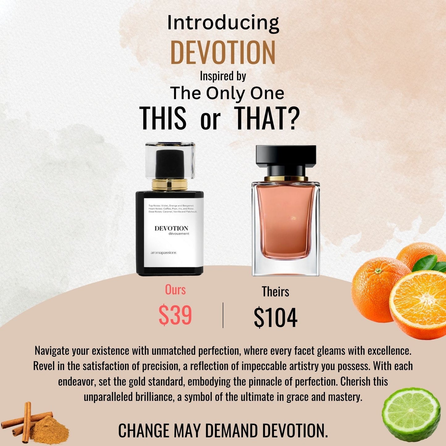 DEVOTION | Inspired by DOLCE & GABBANA THE ONLY ONE | The Only One Dupe Pheromone Perfume - aromapassions