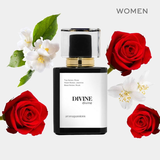 DIVINE | Inspired by MONTALE ROSES MUSK | Roses Musk Dupe Pheromone Perfume - aromapassions