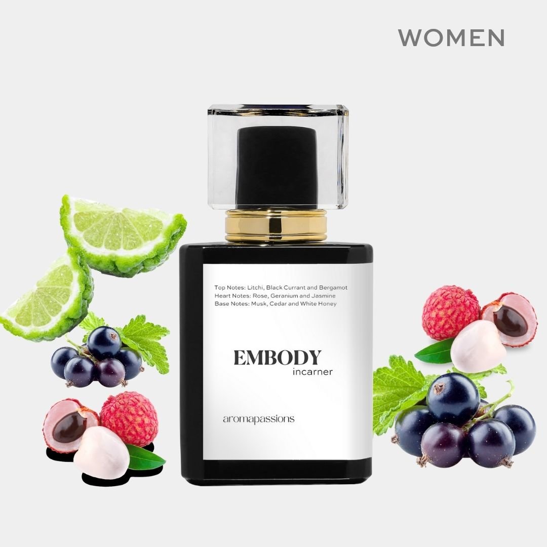 EMBODY | Inspired by DIPTYQUE EAU ROSE | Eau Rose Dupe Pheromone Perfume - aromapassions