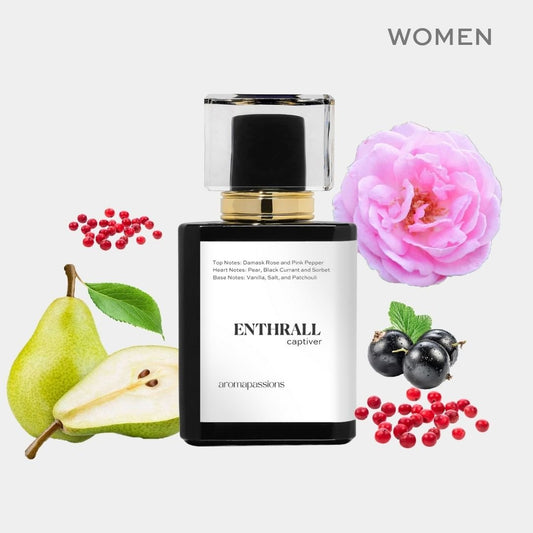 ENTHRALL | Inspired by PACO RABANNE OLYMPEA BLOSSOM | Olympea Blossom Dupe Pheromone Perfume - aromapassions