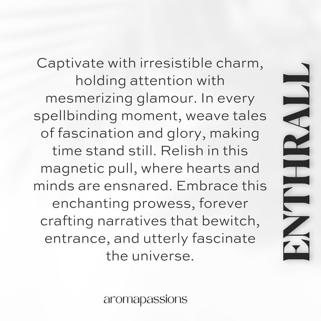 ENTHRALL | Inspired by PACO RABANNE OLYMPEA BLOSSOM | Olympea Blossom Dupe Pheromone Perfume - aromapassions