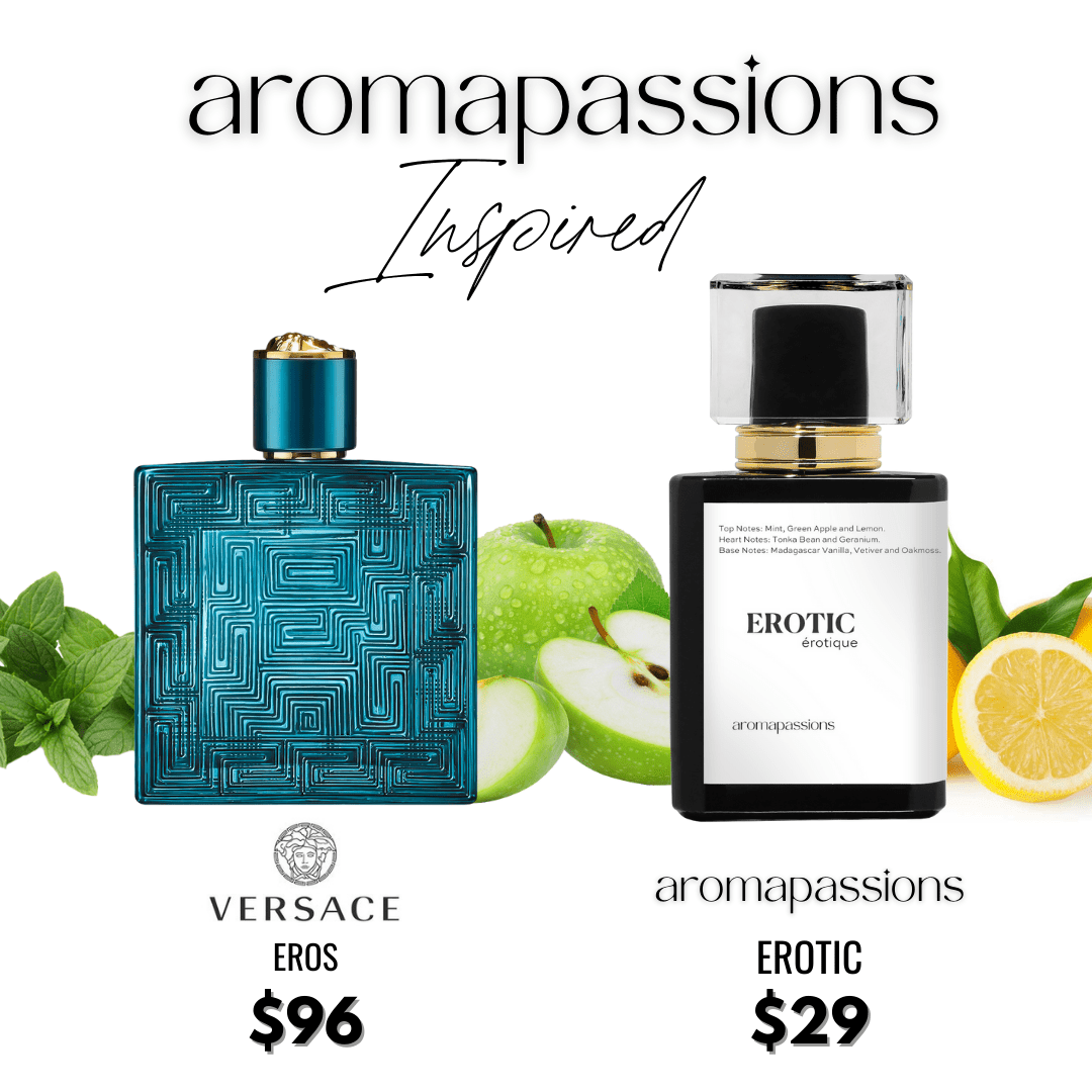 EROTIC | Inspired by VERSACE EROS | Eros Dupe Pheromone Perfume - aromapassions