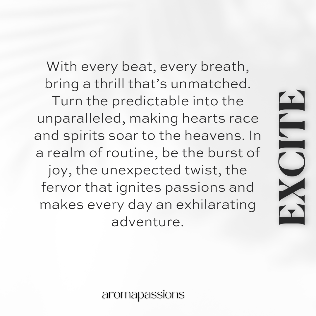 EXCITE | Inspired by GIORGIO ARMANI ACQUA DI GIOIA | Aqua di Gioia Dupe Pheromone Perfume - aromapassions