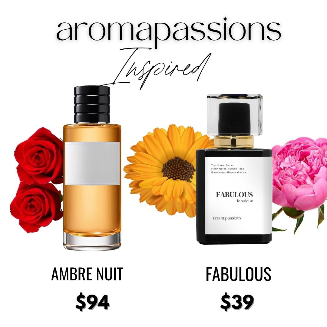 FABULOUS | Inspired by DIOR AMBRE NUIT | Ambre Nuit Dupe Pheromone Perfume - aromapassions