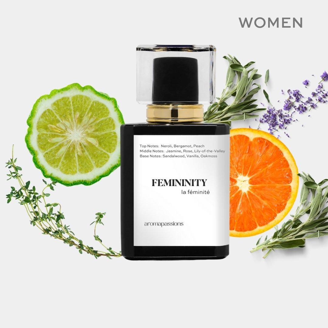 FEMININITY | Inspired by CHANEL NO 5 EDP | Chanel No5 Dupe Pheromone Perfume - aromapassions