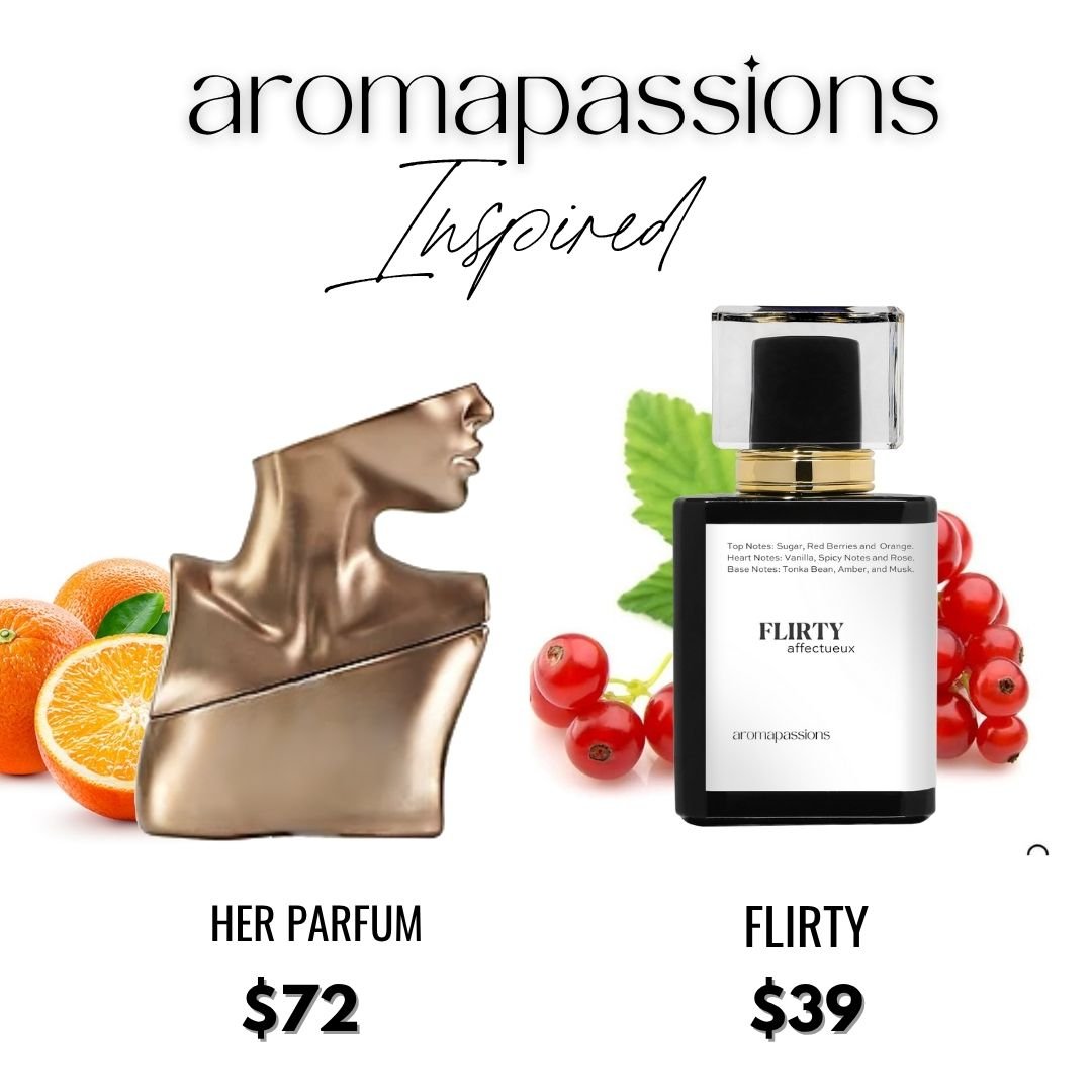 FLIRTY | Inspired by BILLIE EILISH HER PARFUM | Her Parfum Dupe Pheromone Perfume - aromapassions