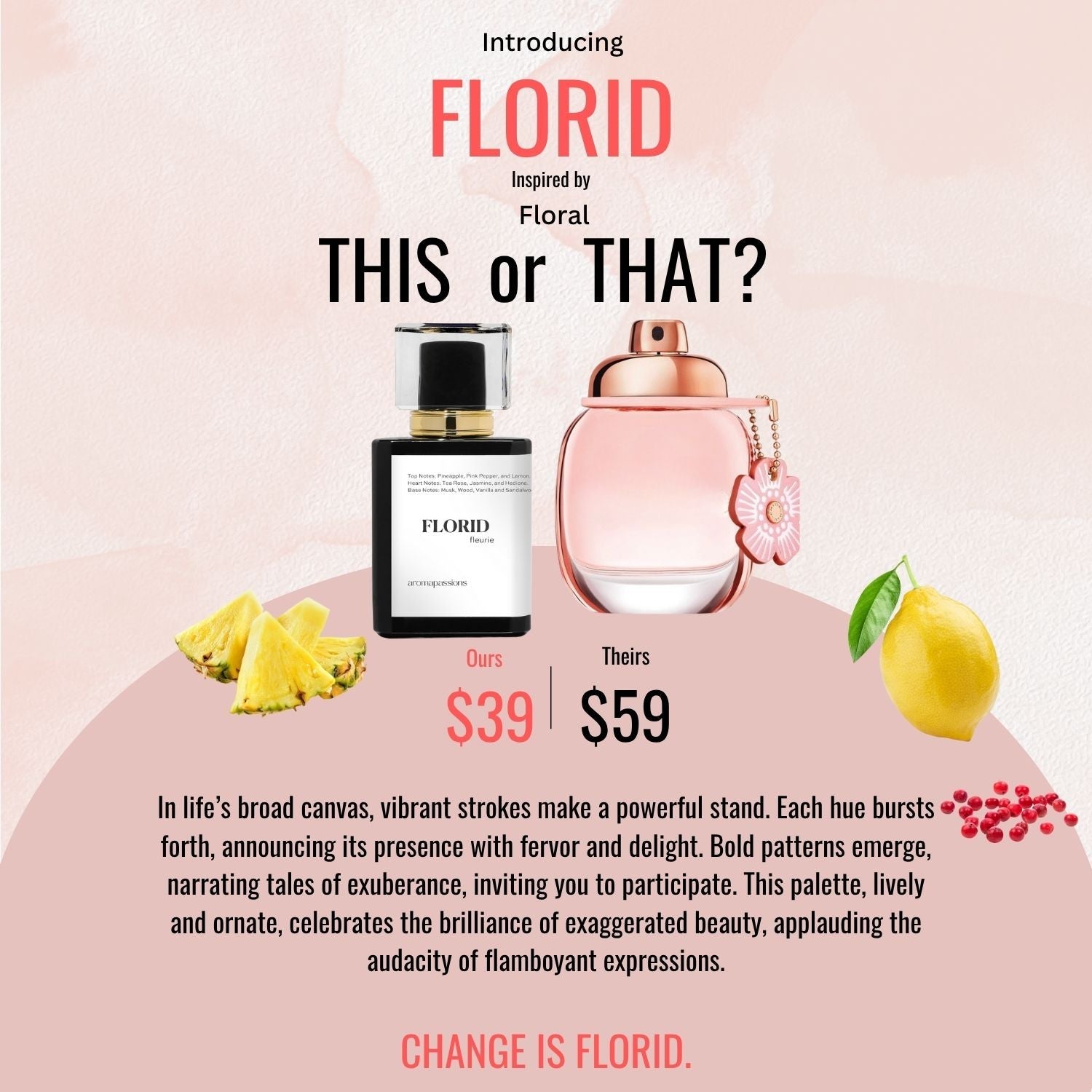 FLORID | Inspired by COACH FLORAL | Floral Dupe Pheromone Perfume - aromapassions