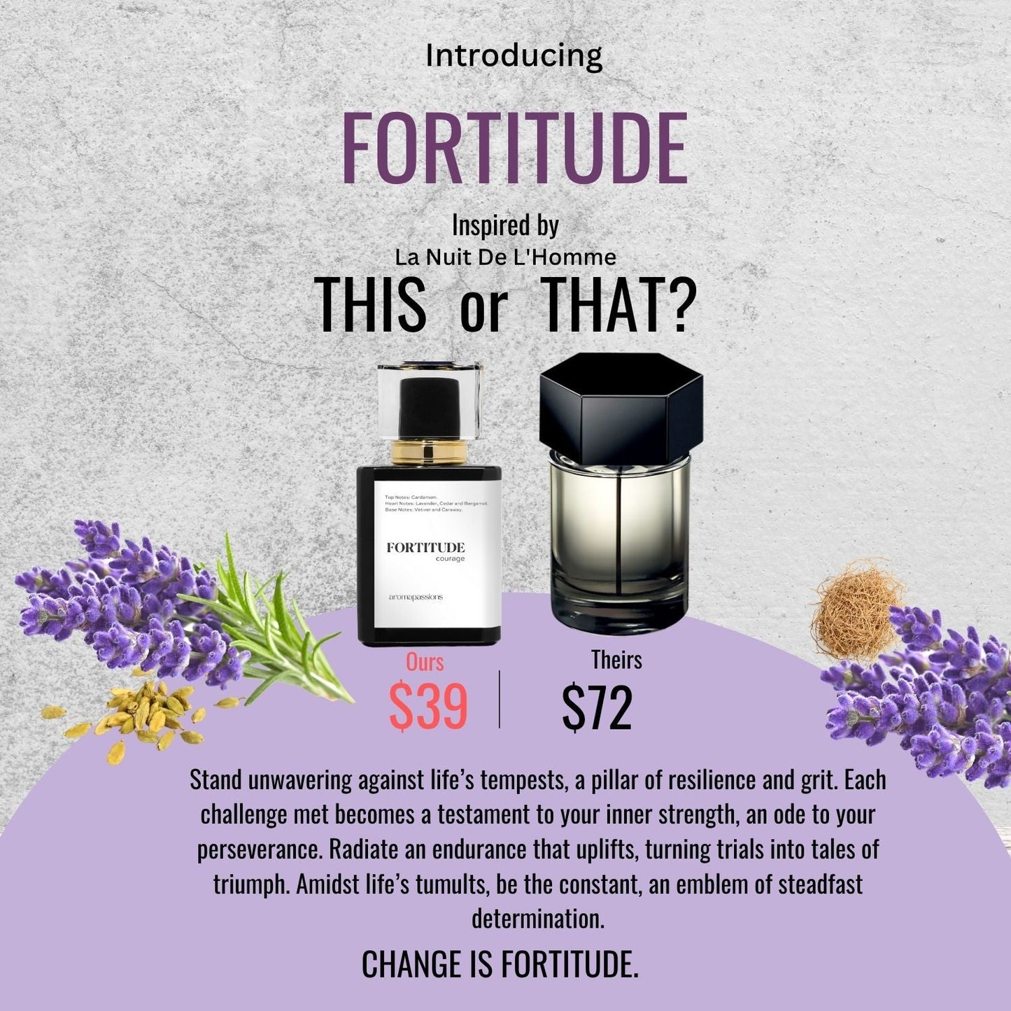 FORTITUDE | Inspired by YSL LA NUIT DE L'HOMME | La Nuit De L'Homme Dupe Pheromone Perfume - aromapassions