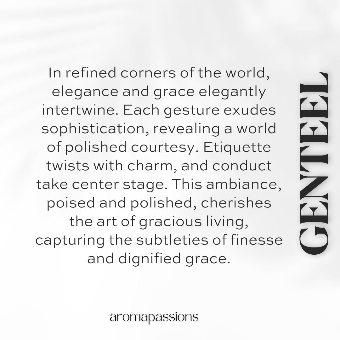 GENTEEL | Inspired by GIVENCHY GENTLMEN | Gentlmen Dupe Pheromone Perfume - aromapassions