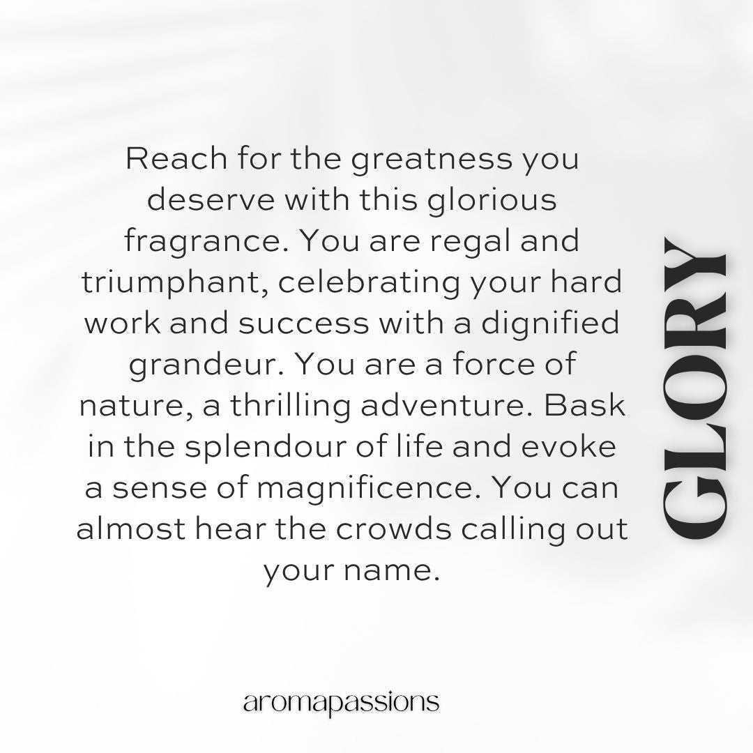 GLORY | Inspired by INTIO OUD FOR GREATNESS | Oud for Greatness Dupe Pheromone Perfume - aromapassions