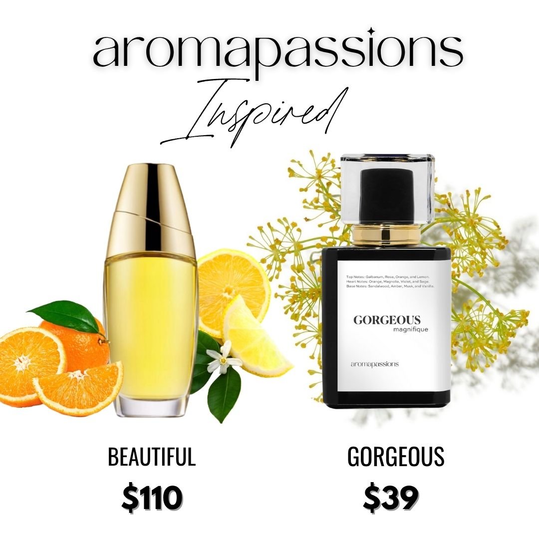 GORGEOUS | Inspired by ESTÉE LAUDER BEAUTIFUL | Beautiful Dupe Pheromone Perfume - aromapassions