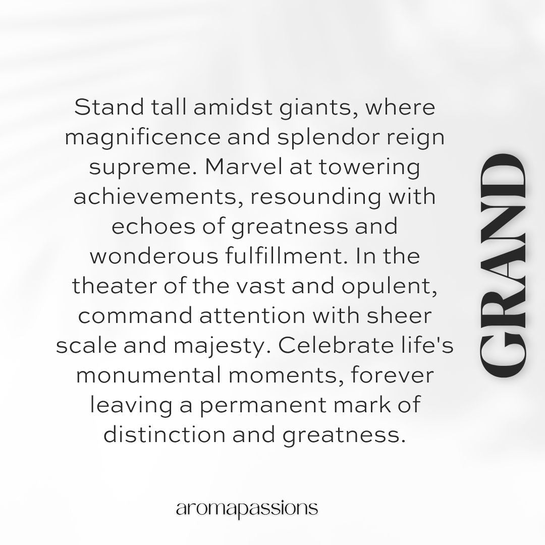 GRAND | Inspired by SHAIK OPULENT SHAIK CLASSIC NO 77 | Opulent Shaik Classic No 77 Dupe Pheromone Perfume - aromapassions