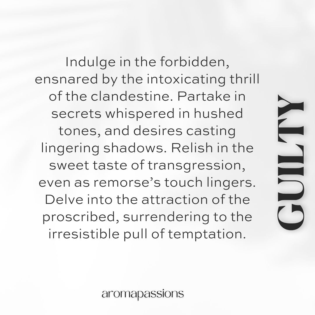 GUILTY | Inspired by GUCCI GUILTY BLACK | Guilty Black Dupe Pheromone Perfume - aromapassions