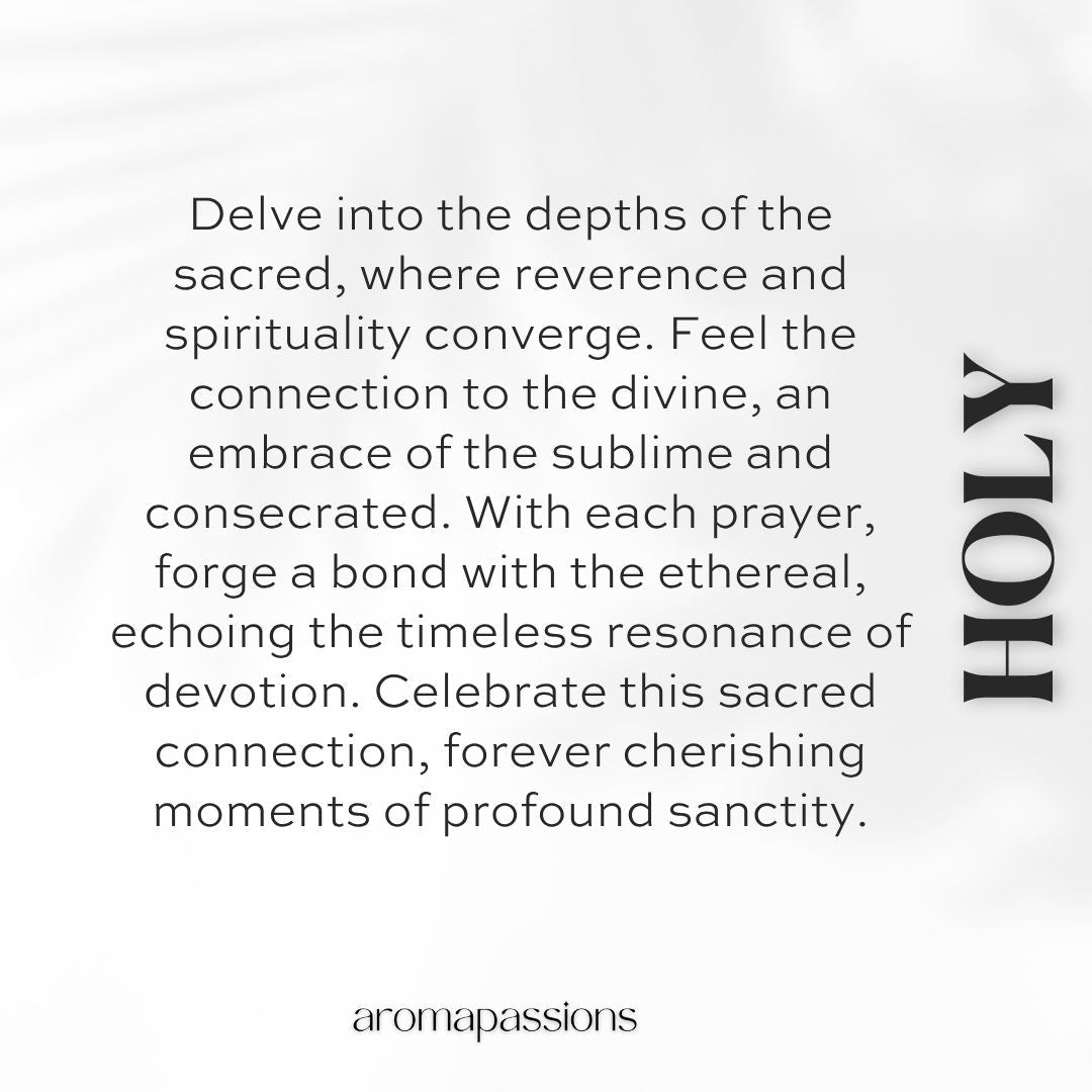 HOLY | Inspired by HARAMAIN AMBER OUD | Amber Oud Dupe Pheromone Perfume - aromapassions