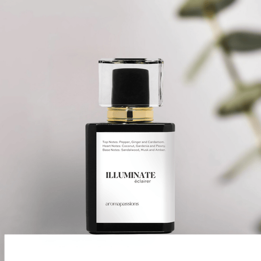 ILLUMINATE | Inspired by VERSACE CRYSTAL NOIR | Crystal Noir Dupe Pheromone Perfume - aromapassions