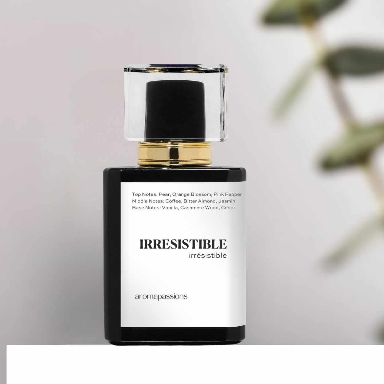 IRRESISTIBLE | Inspired by YSL BLACK OPIUM | Black Opium Dupe Pheromone Perfume - aromapassions