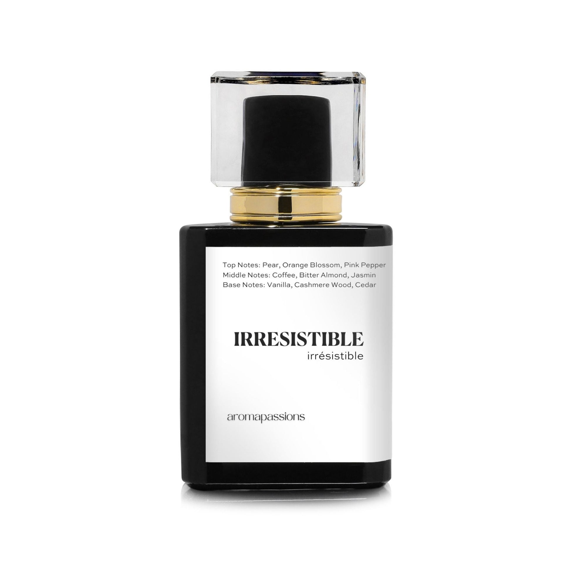 IRRESISTIBLE | Inspired by YSL BLACK OPIUM | Black Opium Dupe Pheromone Perfume - aromapassions